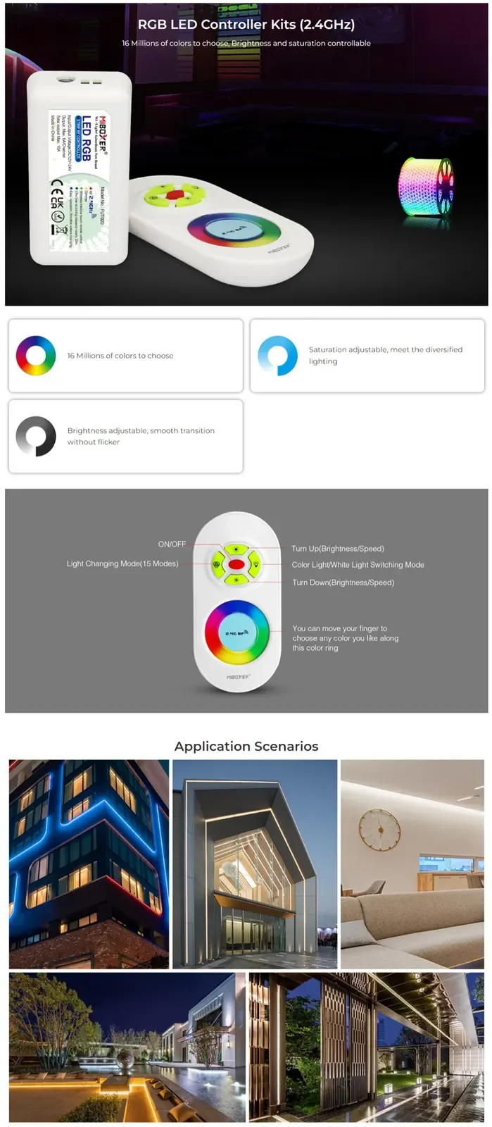 4G RGB Wireless Light Controller detail 07