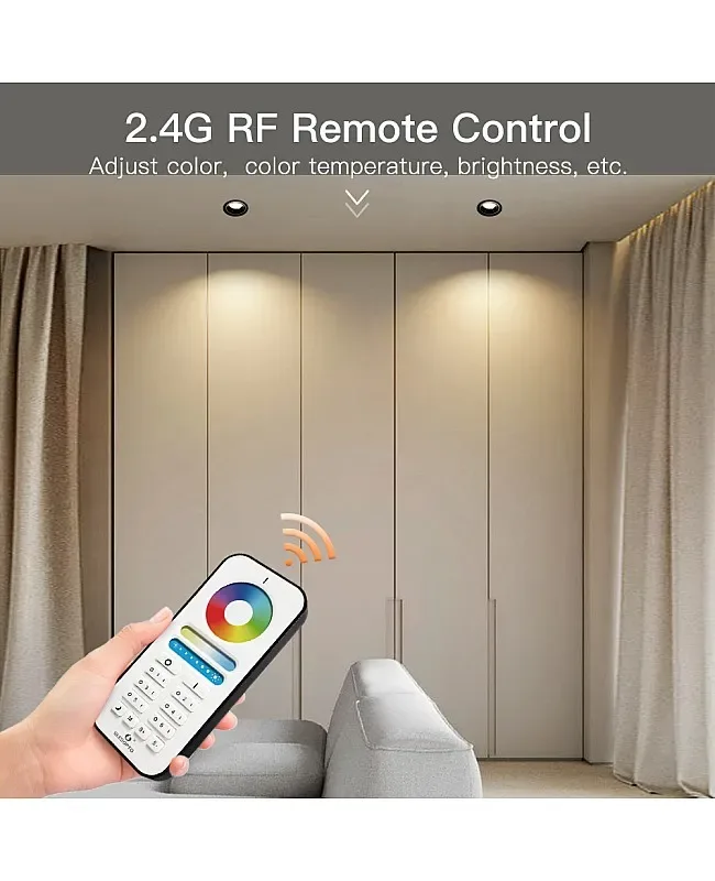 6W RGB+CCT Smart Zigbee Recessed Ceiling Light detail 05