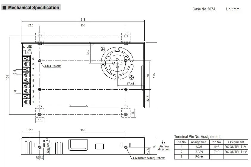 LRS 350 AC DC Converters detail 07