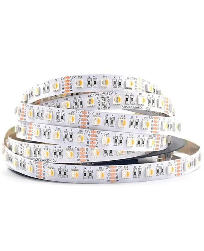 4 In 1 Chip Color Changing 24V RGBW LED Strip Lights 5M/Roll detail 04