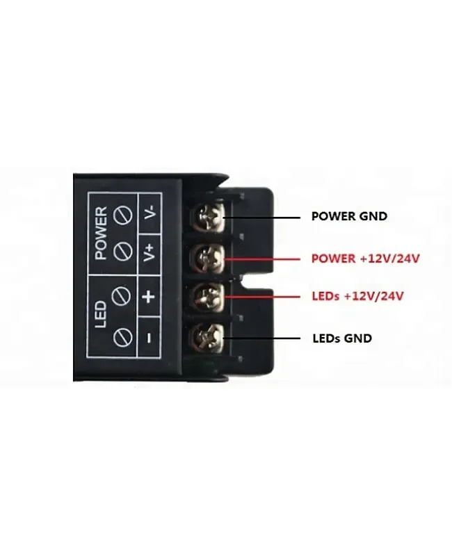 600W SYNC RF LED Dimmers With Touch Remote detail 06