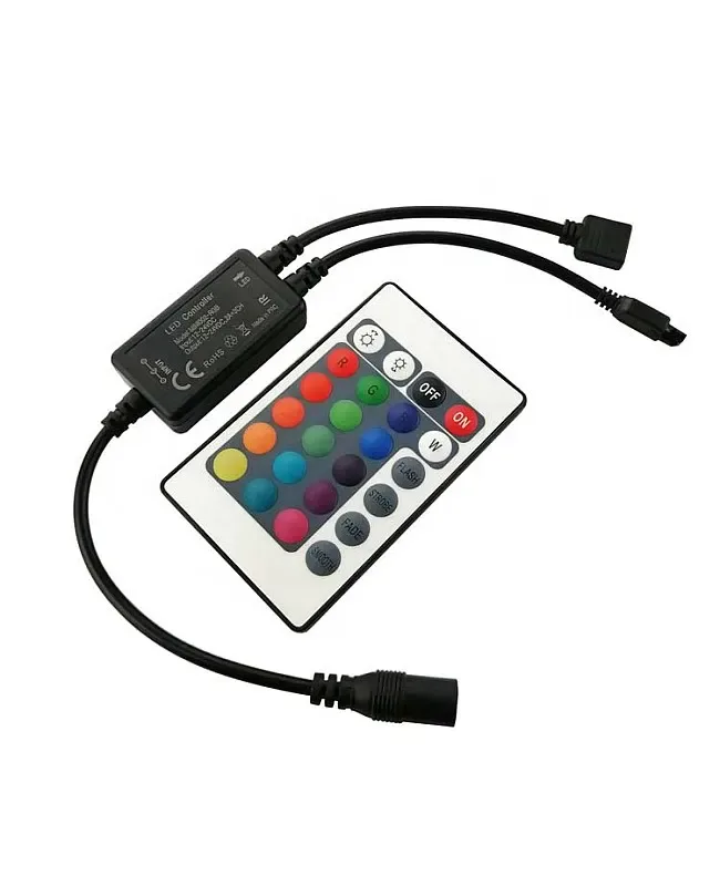 24V 144W Controller LED RGB With 24 Keys IR Remote Control detail 02