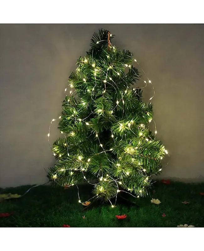 Solar Powered Outdoor Fairy String Lights With Remote Control detail 07