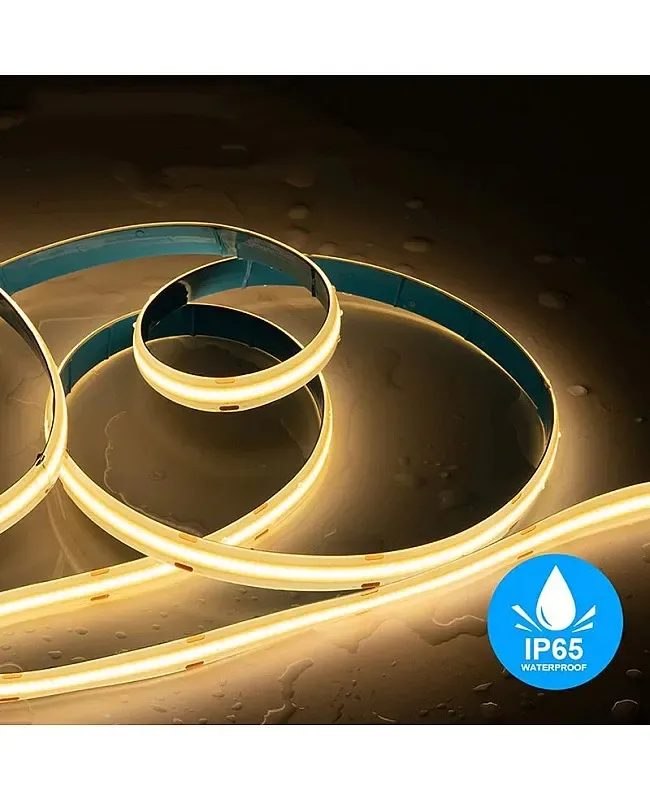 DC24V COB IP65 Waterproof LED Strip Lights Dimmable detail 03