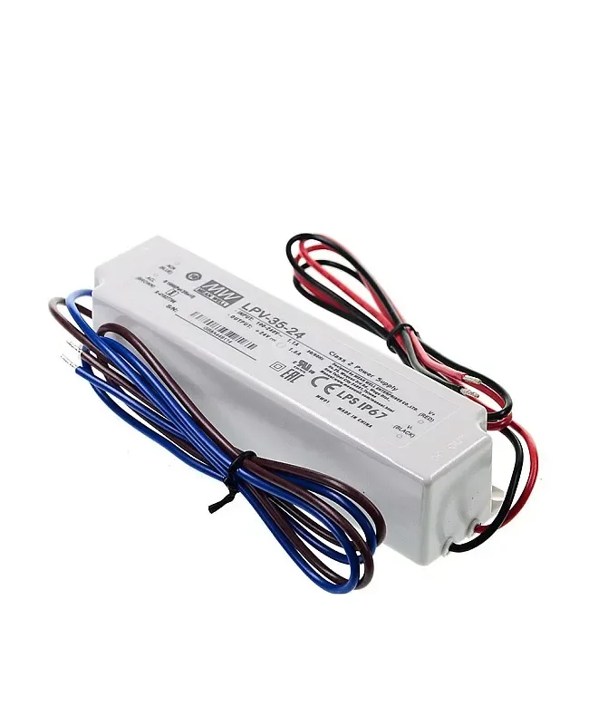 35W Waterproof LED Drivers LPV 35 detail 05