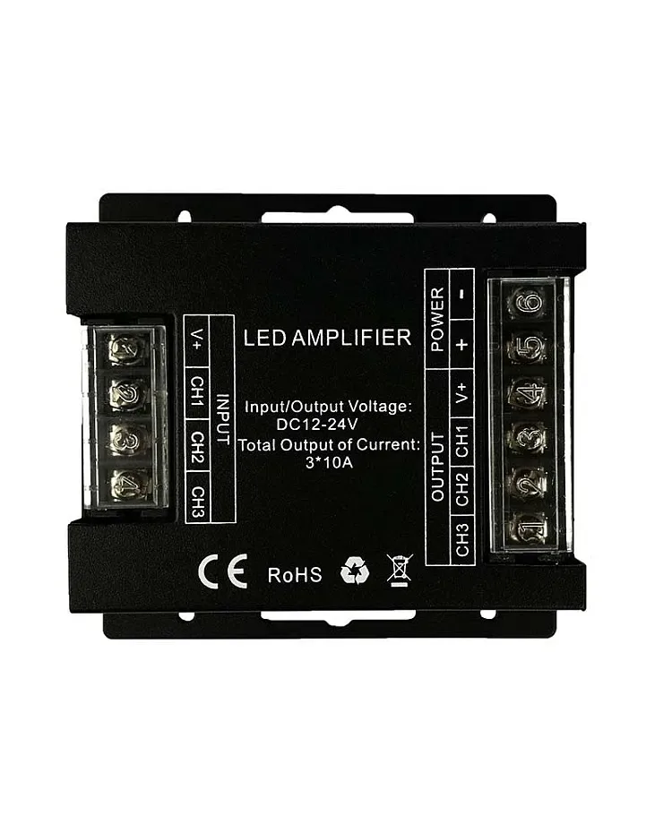 DC12V 360W RGB LED Strip Amplifier / product image