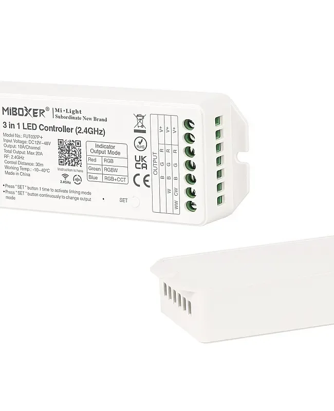 3 In 1 + LED Controller With 20A Output For RGB/RGBW/RGB+CCT detail 04