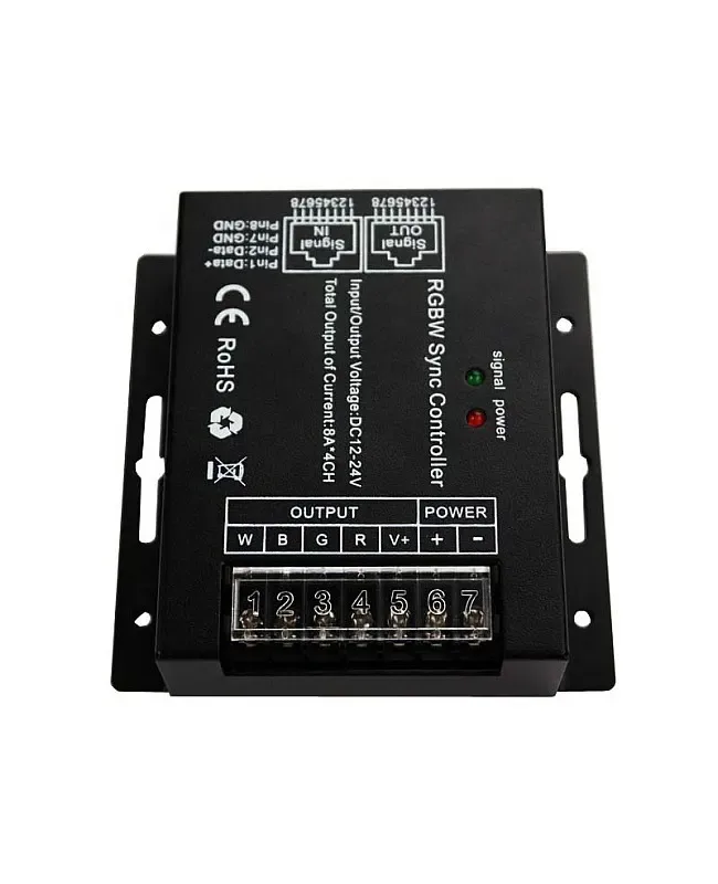 768W RGBW LED Controllers With 24 Keys RF Remote Control detail 03