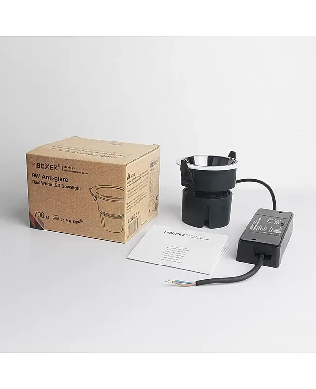CCT Black Recessed Lighting 9W Zigbee detail 06
