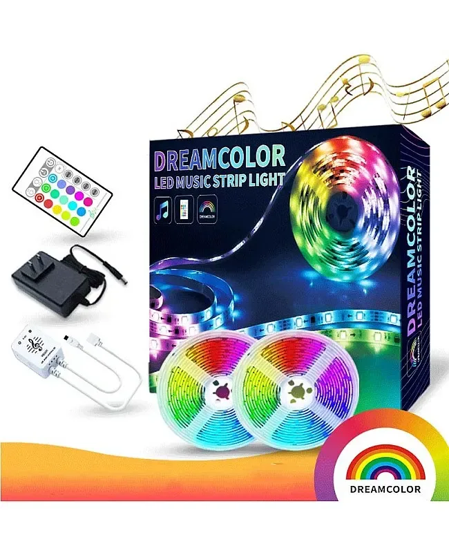 Dreamcolor LED Strip Light Kit With Music LED Controller detail 02