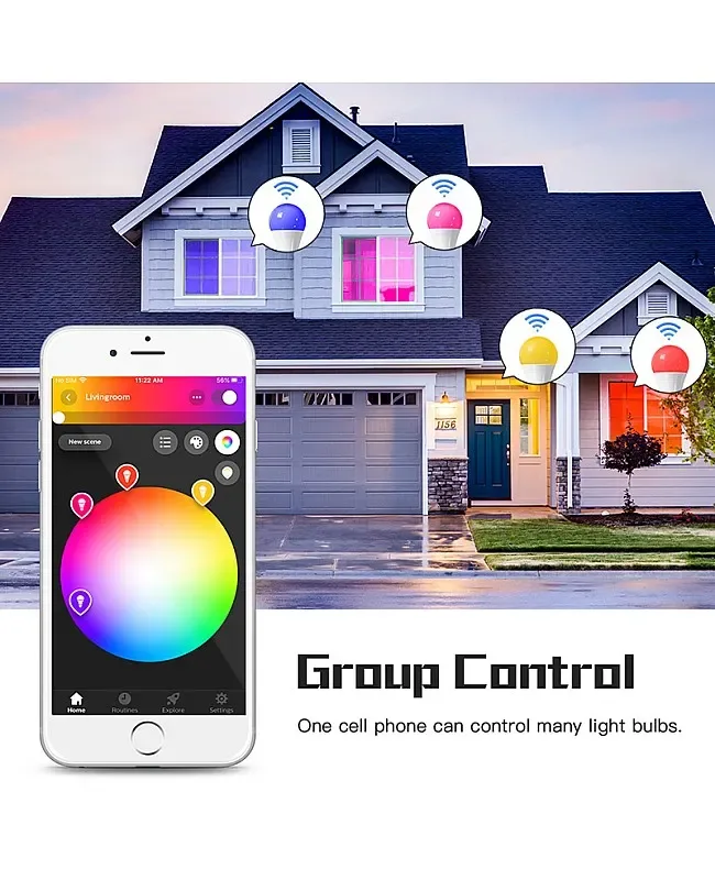 12W RGB CCT Zigbee Light Bulbs detail 04