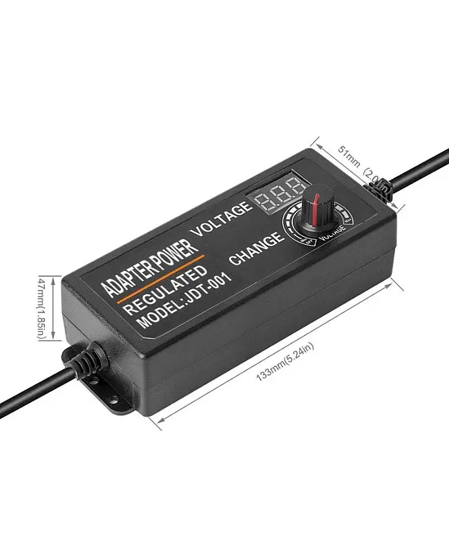 DC3V 12V 24V Variable Power Supply With Knob Switch detail 05