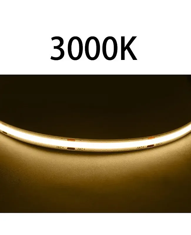 8MM 12V/24V 480LEDs COB LED Strips detail 07