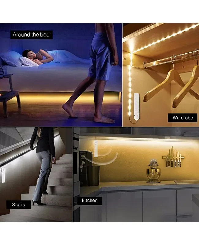 Battery Powered 2835 LED Strips With Sensor detail 09