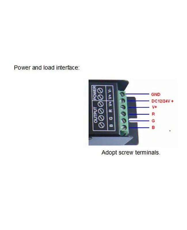 432W RGB DMX Decoder detail 04