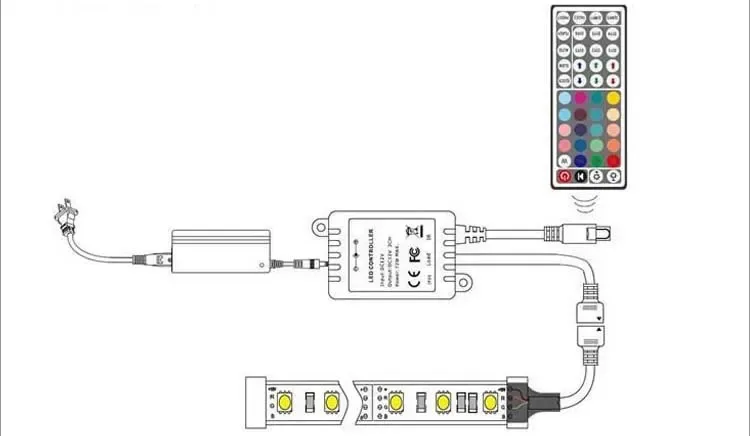 IR LED RGB Controller detail 06