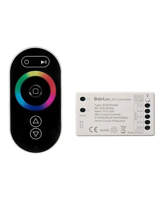 RGB/RGBW 2 In 1 LED Controller 12V With Touch RF Remote Control detail 03