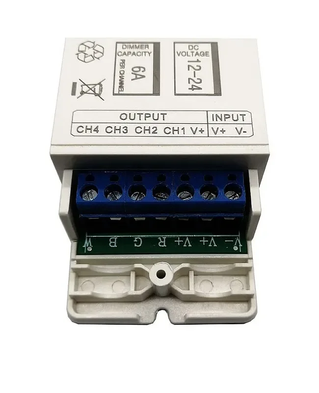 RDM DMX 512 Decoder For RGBW/RGB/CCT/Single Color detail 07