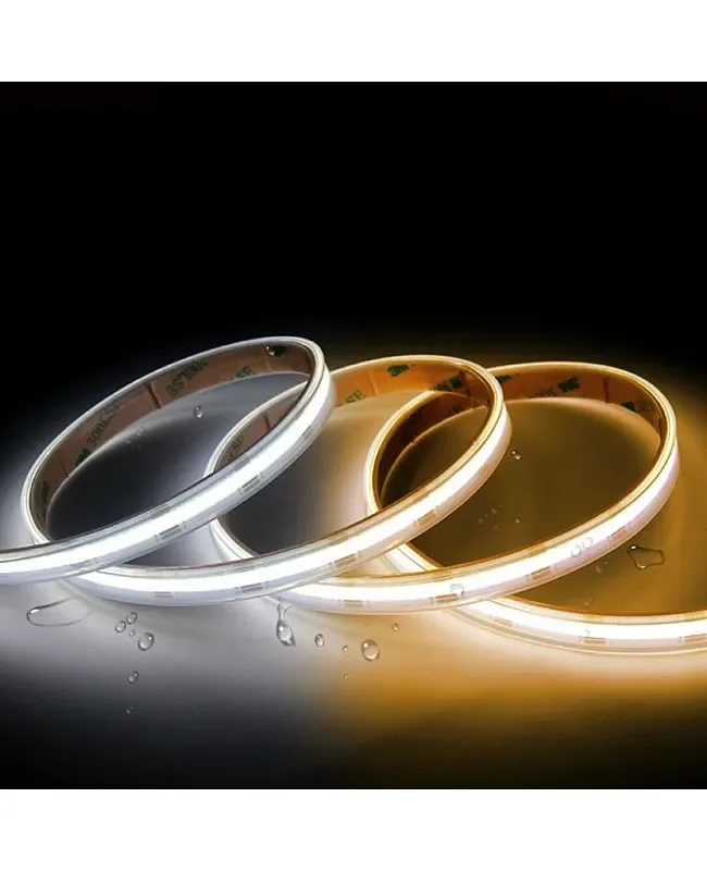 5m Tunable White Weatherproof Outdoor LED Strip Lights 24V IP67 detail 05