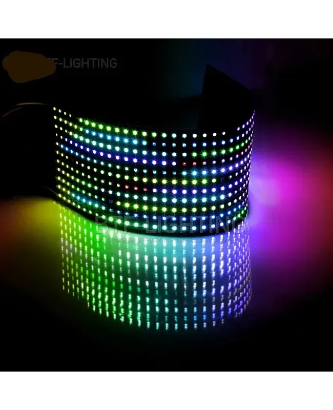 8*8/16*18/8*32 WS2812B Programmable LED Matrix Panel Screen detail 09