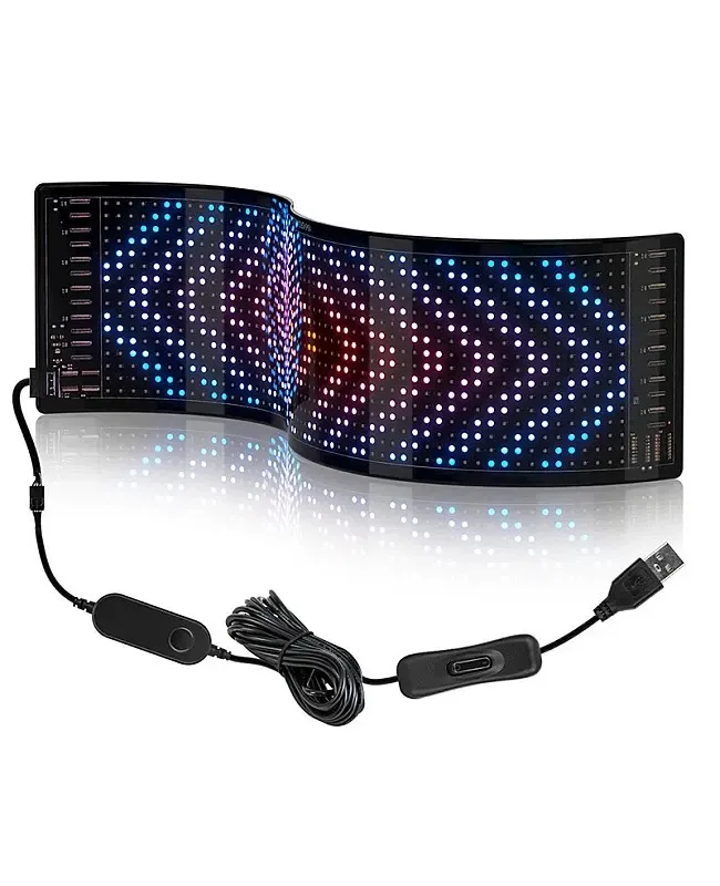 Flexible Pixel RGB LED Matrix Display Panel detail 09