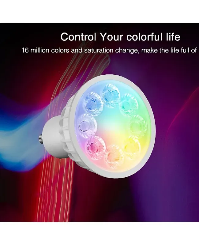 4W RGBWW GU10 Zigbee Light Bulb detail 05