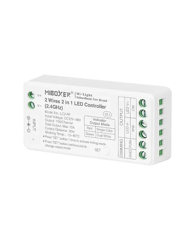 RF LED Strip Light Dimmer For Dual White Lights detail 02