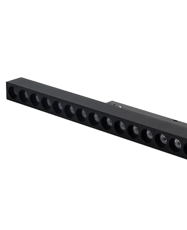 4 RF Magnetic Grille Black Commercial Track Lighting detail 05