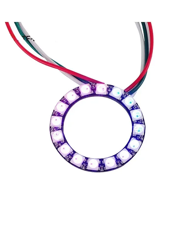 DC5V Individually Addressable WS2812B Pixel LED Ring Panel detail 02