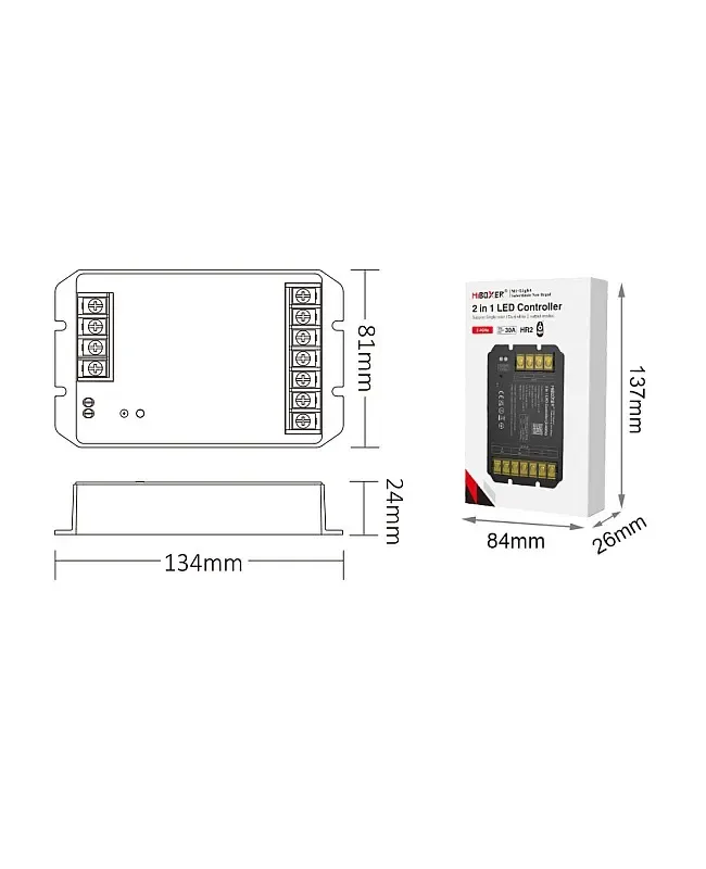 30A 12V Dimmers for single color/Dual White detail 04