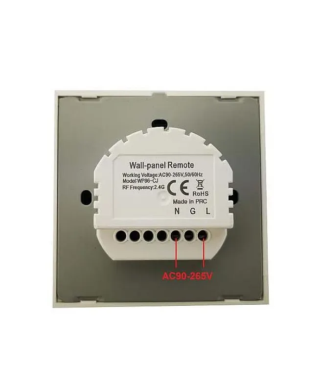 4G Wireless CCT 4 Zones Touch Wall Panel Remote detail 04