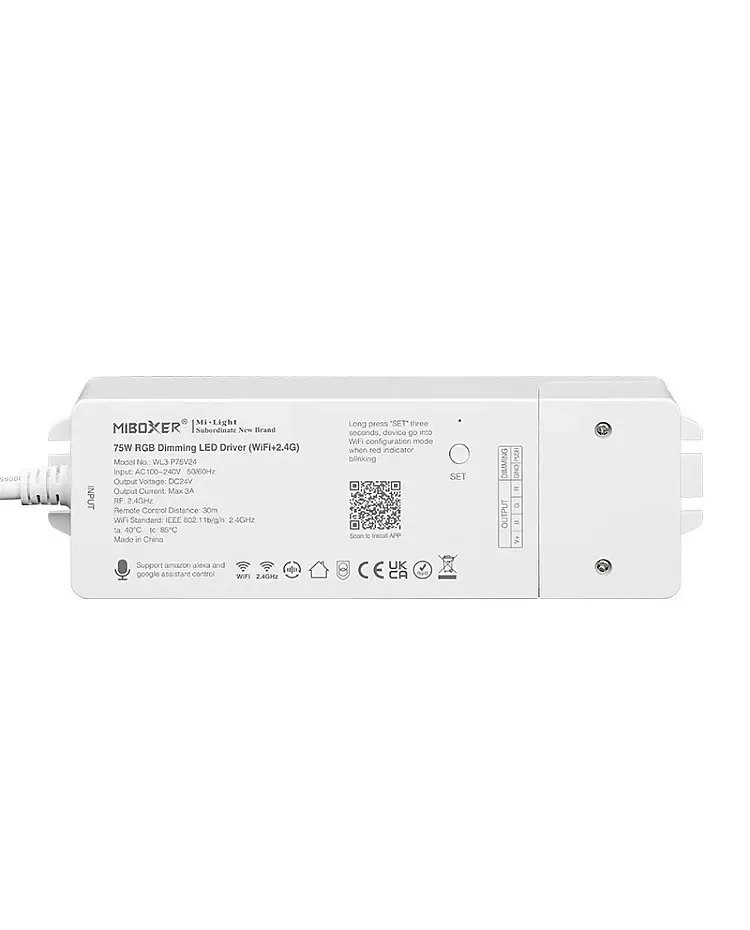 4G WiFi Dimming 24V LED RGB Driver / product image