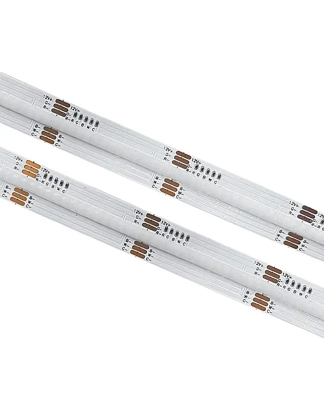 Flexible 24V RGB+CCT COB Strip Lights Color Changing 5M detail 05