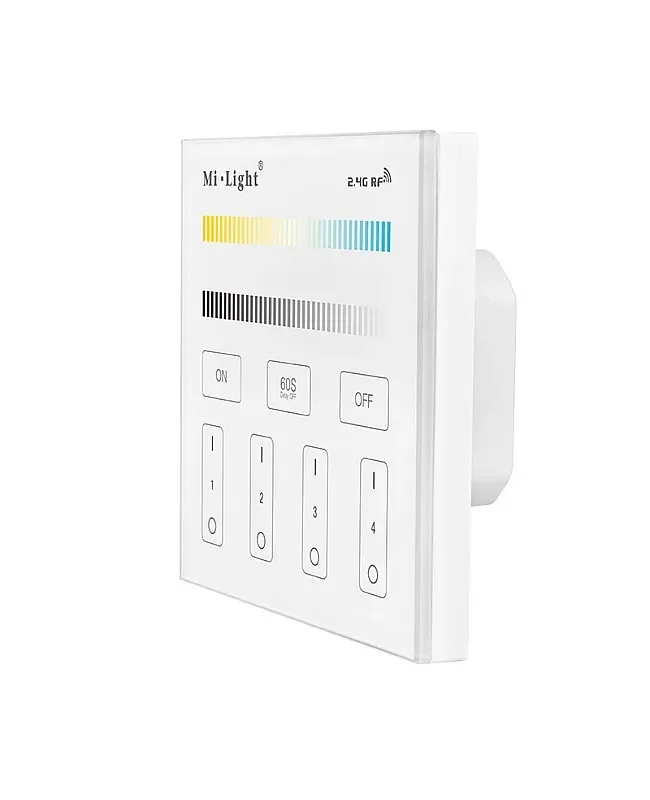 4 Zones 2.4G CCT T2 Panel Remote Control detail 05