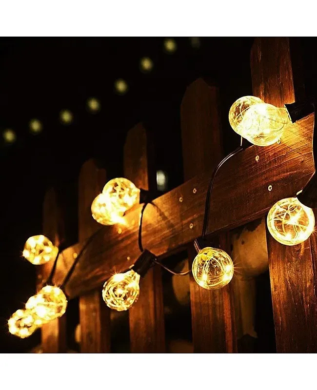 Copper Wire LED Patio String Light detail 05