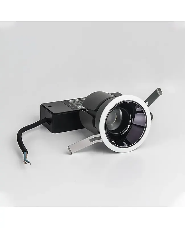 9W CCT Black Recessed Downlights detail 06