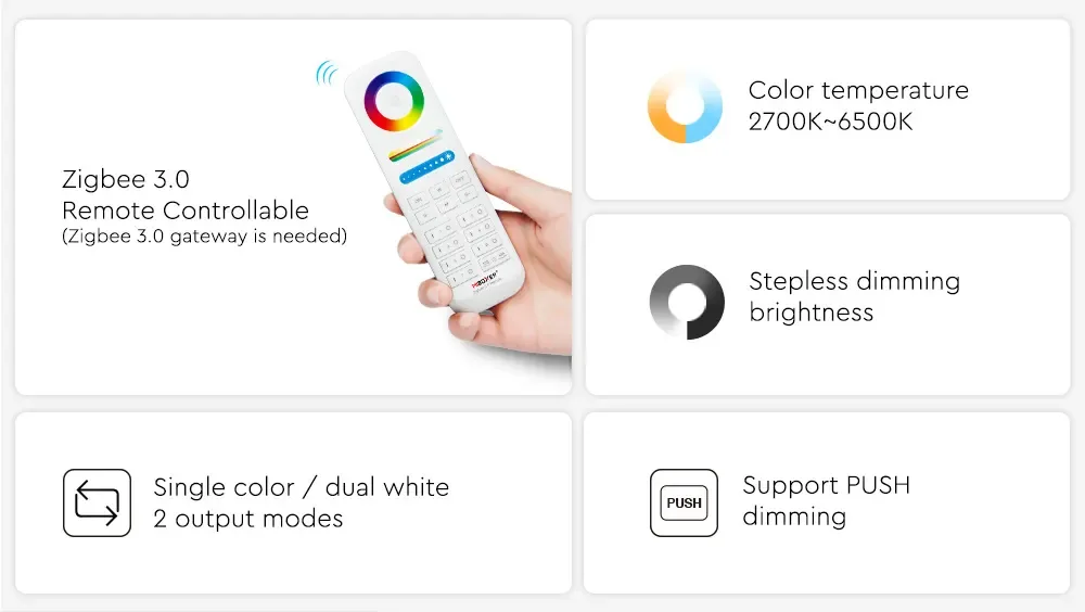 ZR Zigbee 3.0 2.4G Wireless DC Dimmer detail 07