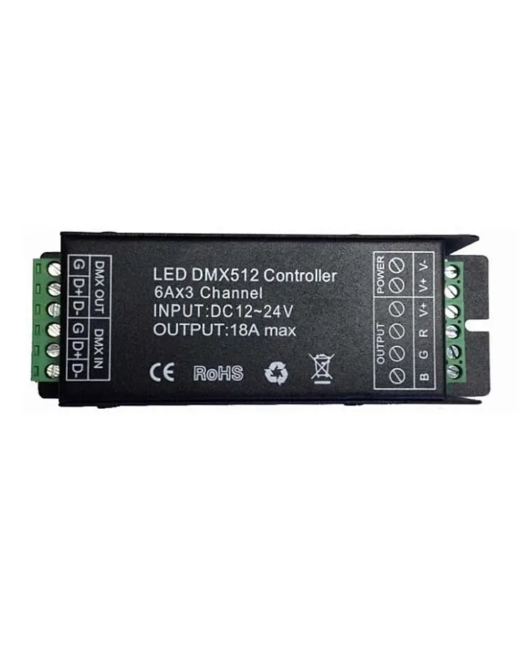 432W RGB DMX Decoder / product image