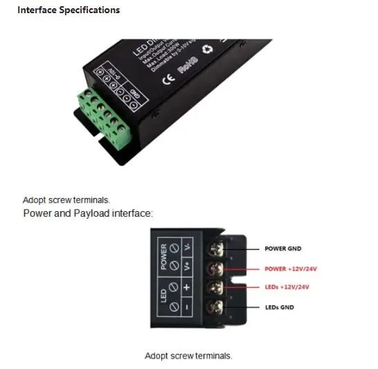 12V 0 10V Dimmer Controller detail 09
