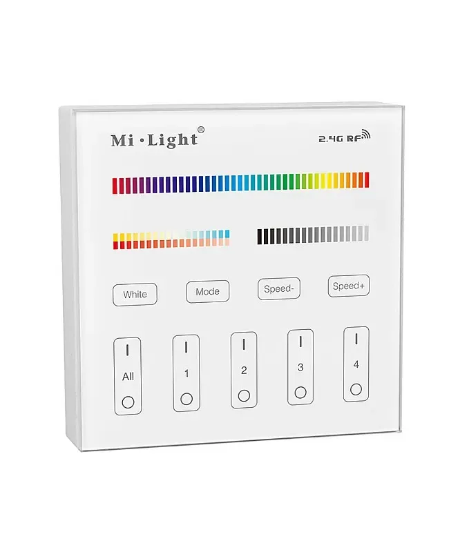 T4 High Voltage 4 Zones RGB CCT LED Remote detail 06