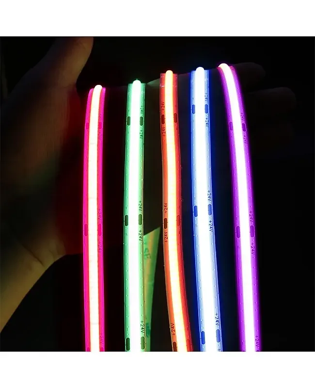 8MM 12V/24V 480LEDs COB LED Strips detail 20
