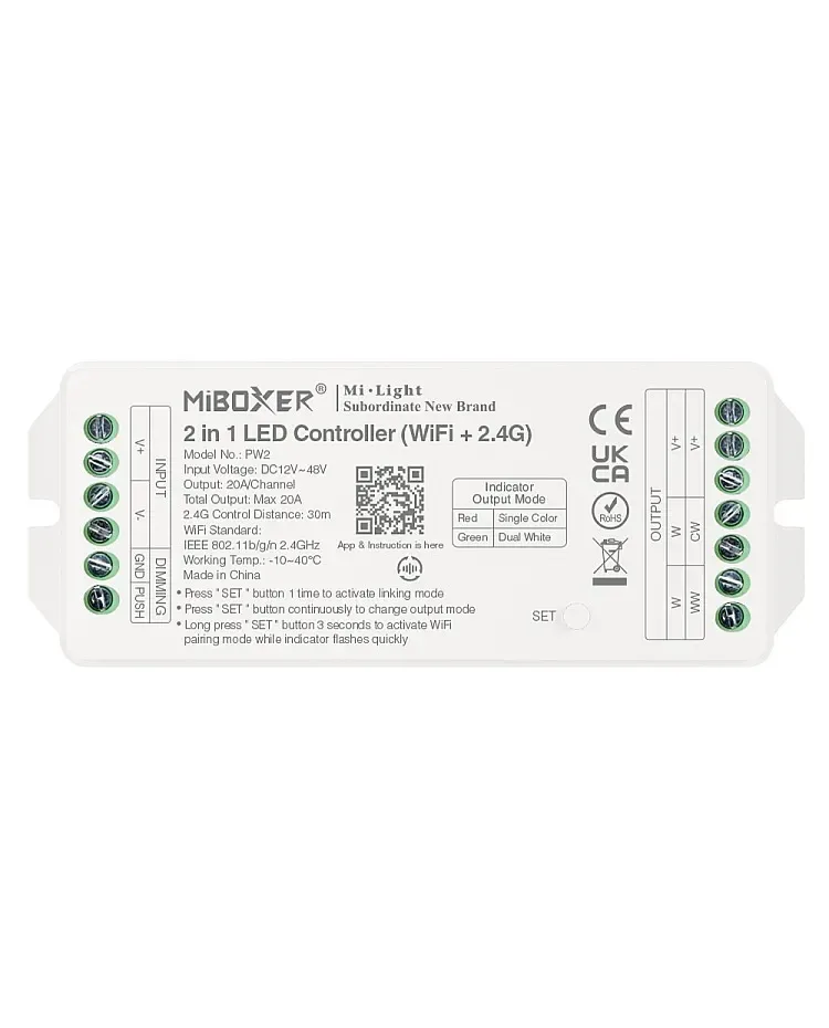 Tuya Smart WiFi Dual White LED Dimmers / product image