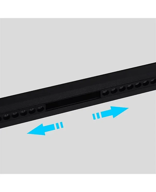 4 RF Magnetic Grille Black Commercial Track Lighting detail 08