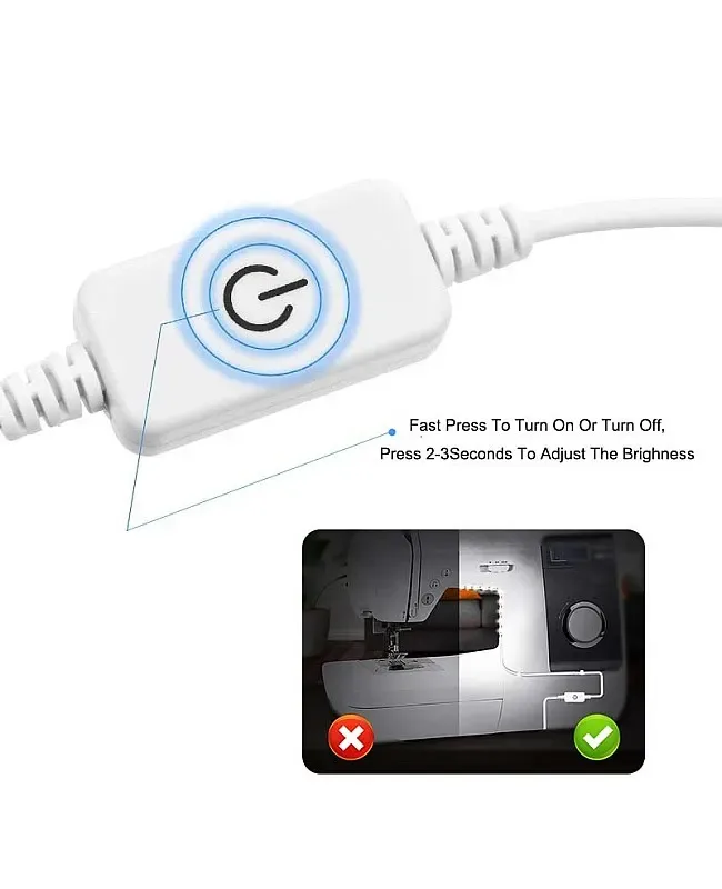 DC5V USB Sewing Machine LED Light Strip detail 04
