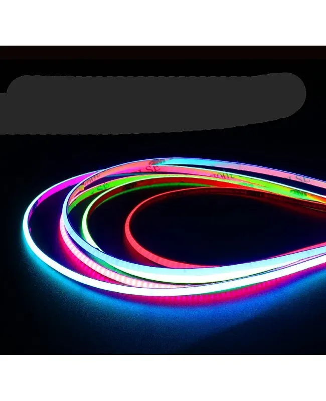 Super Narrow 2.7mm DC12V Flexible COB LED Stripe detail 05