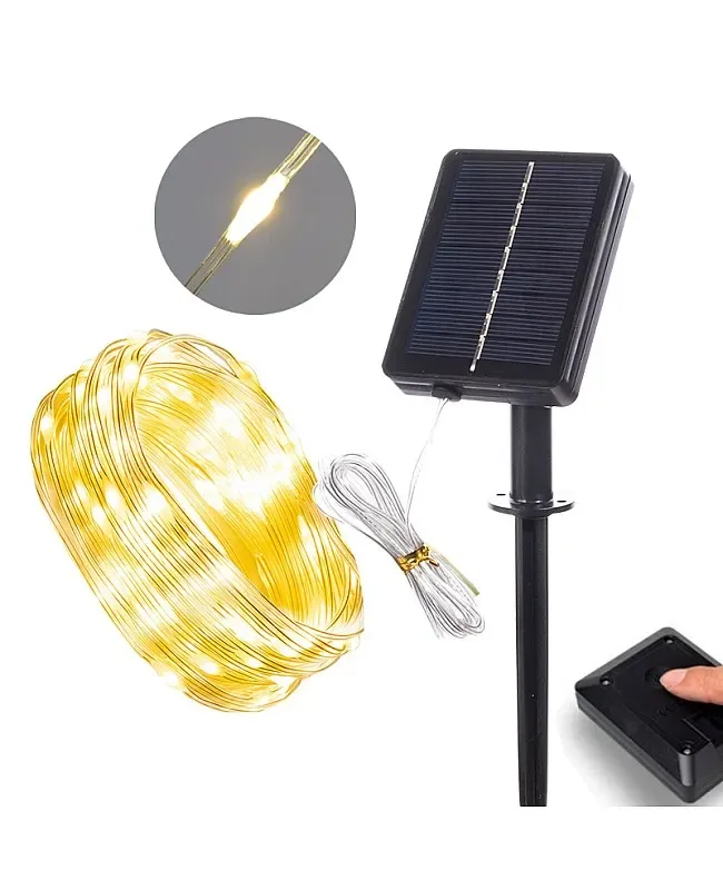 Solar Powered Rope Lights With Touch Switch detail 02
