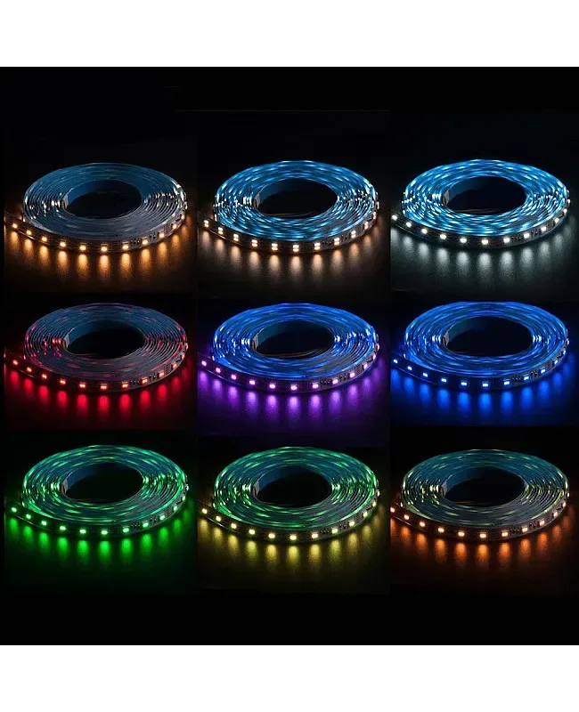 Dimmable 5 IN 1 RGB+CCT LED Strip RGBWW detail 06