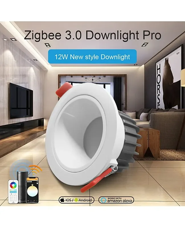Zigbee Smart Dimmable Bathroom Downlights detail 03