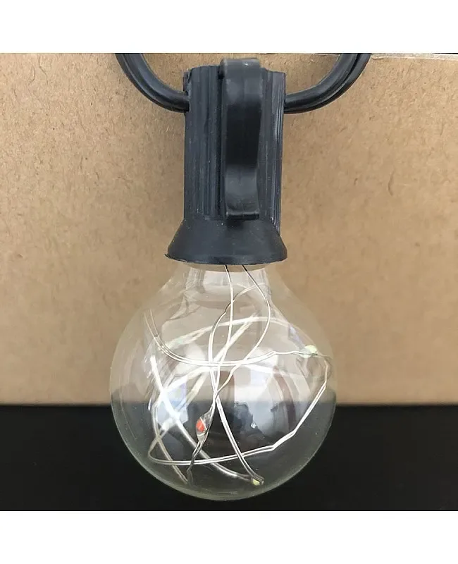 Copper Wire LED Patio String Light detail 04