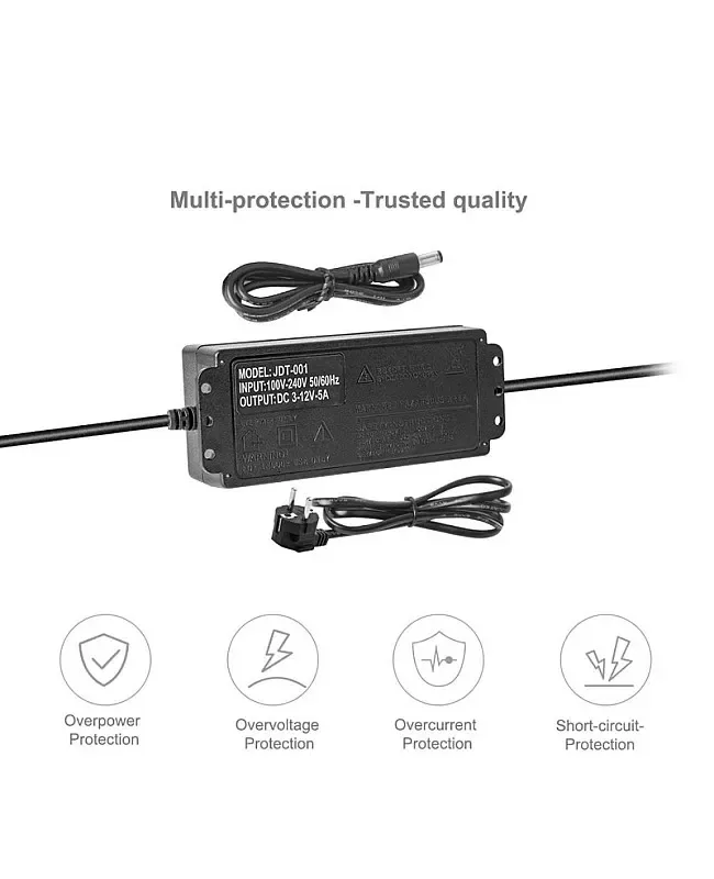 DC3V 12V 24V Variable Power Supply With Knob Switch detail 03